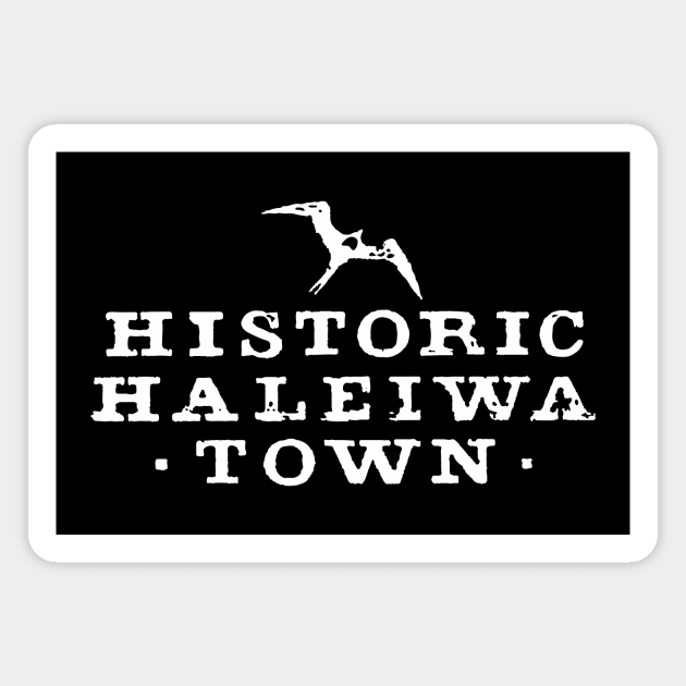 Historic Haleiwa Town Magnet by HaleiwaNorthShoreSign